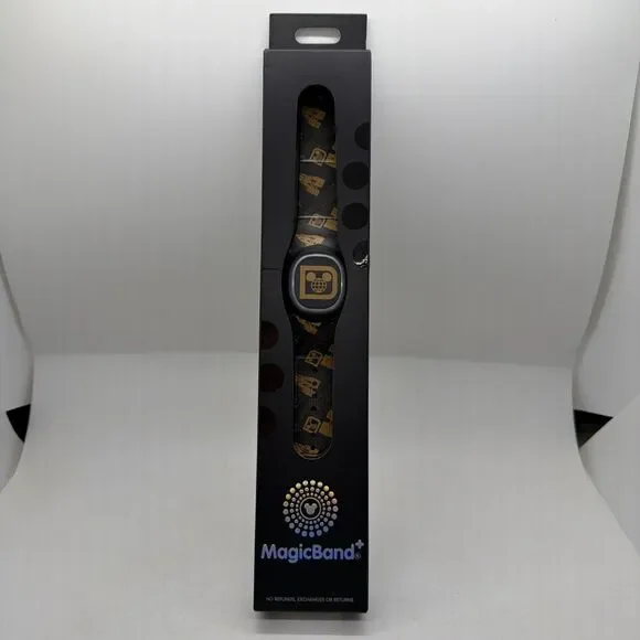New Walt Disney World Cinderella Castle Black & Gold MagicBand+ New Magicband ! - Picture 1 of 11